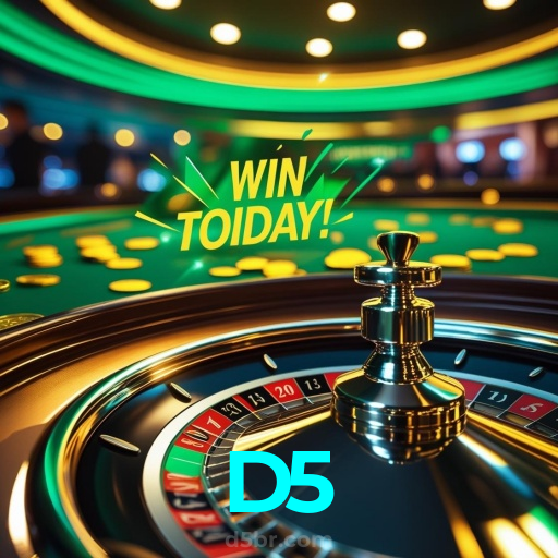 D5:O cassino online está te esperando! Gire a roleta e ganhe!