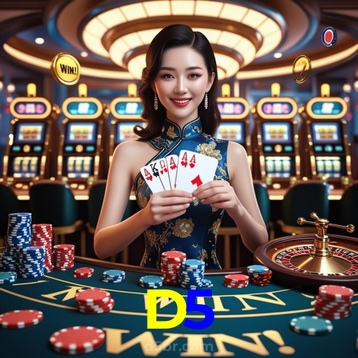 D5：Grandes jackpots estão te esperando! Gire a roleta e ganhe agora!