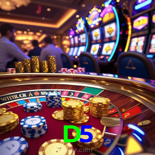 D5：Cada giro nas slots é uma chance de grandes vitórias!