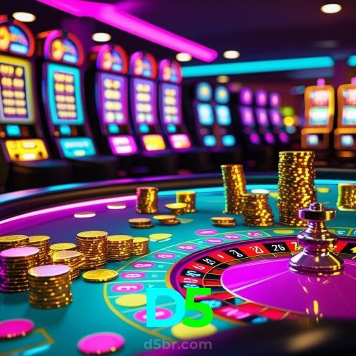 D5:Jogue poker, roleta e aposte no futebol com grandes prêmios!