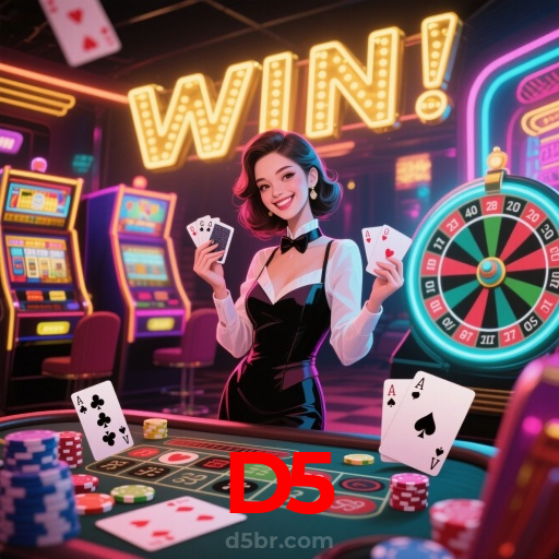 D5：Jogue nas slots e mude sua sorte com grandes vitórias!