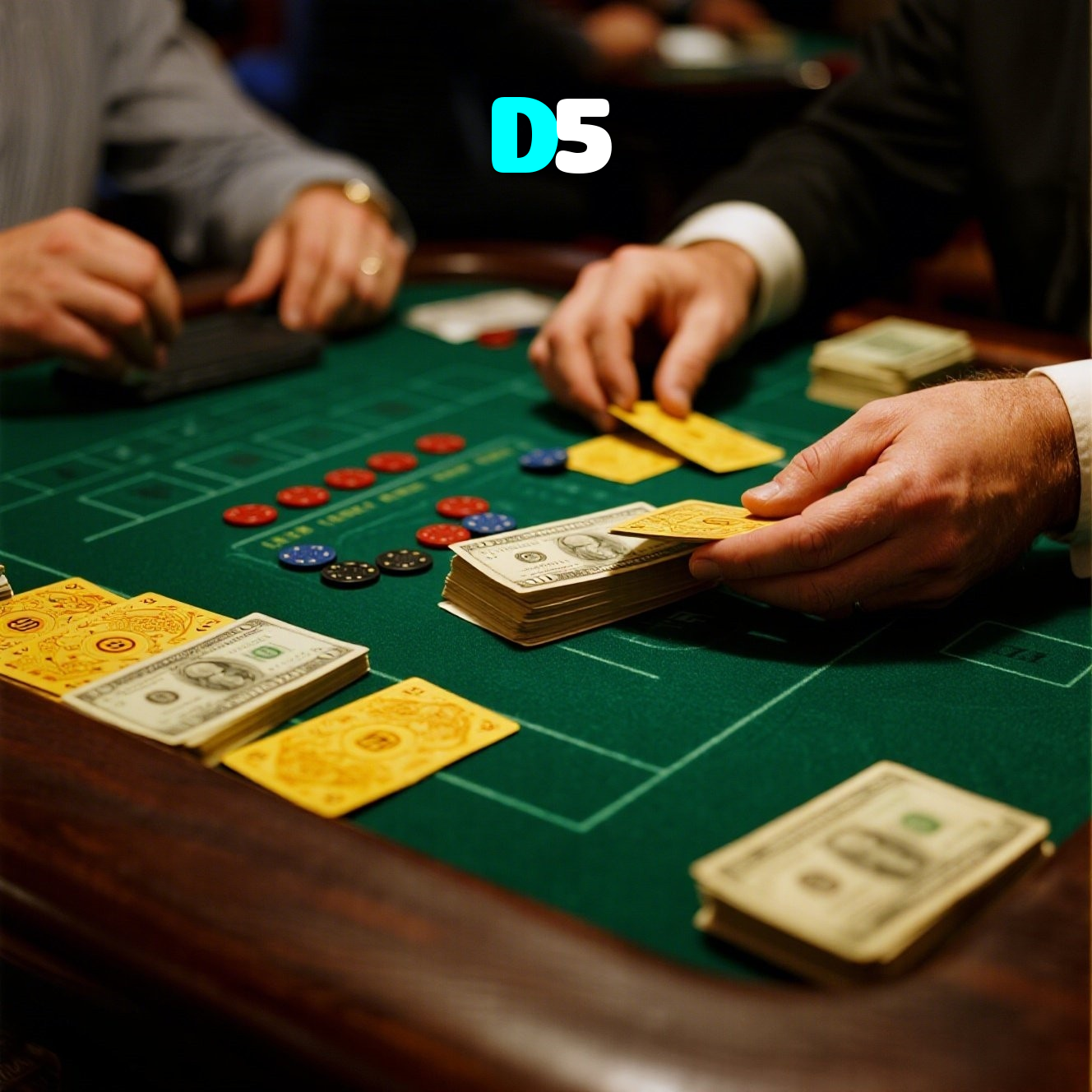 D5:Jogue agora no nosso cassino online e vença nas mesas de poker!