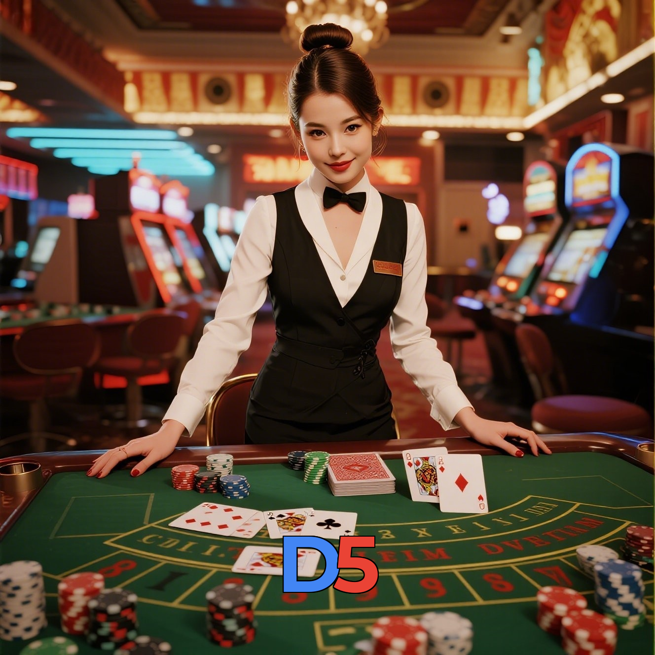 D5:Jogue poker, aposte no futebol e ganhe em grandes jogos de cassino!