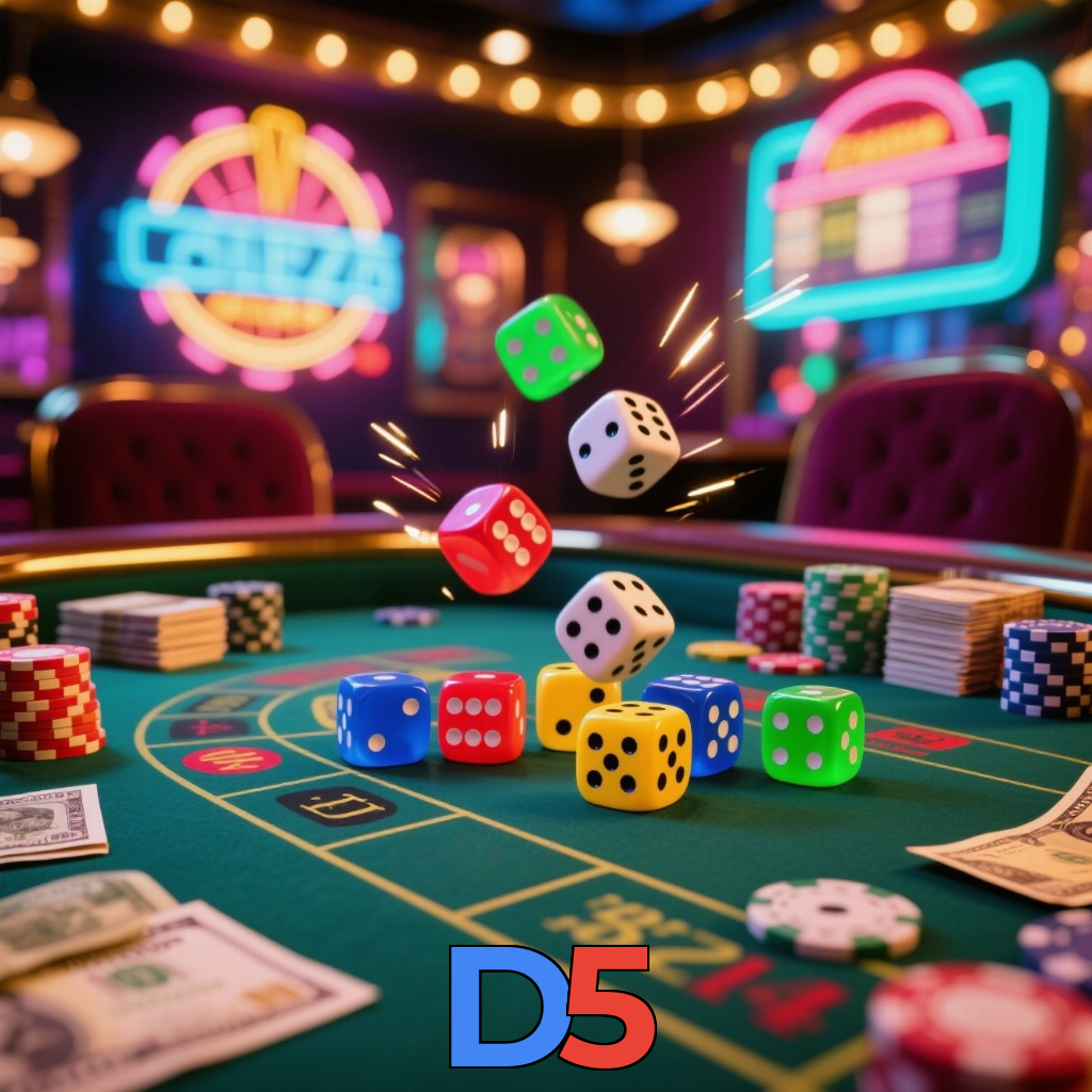 D5:Em cada jogo, a chance de ganhar é sua! Jogue agora no cassino!
