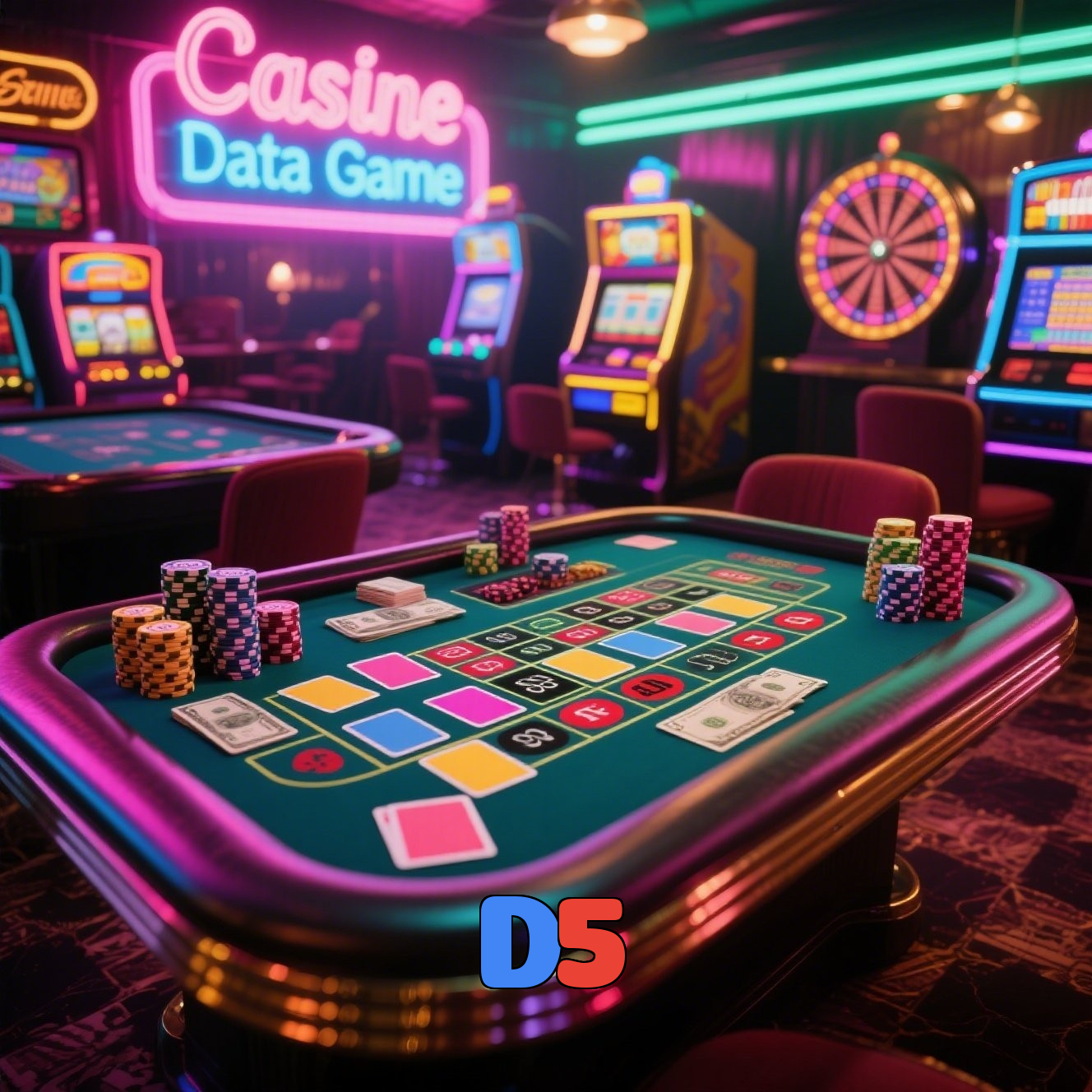 D5：Jogue poker, aposte no futebol e ganhe no cassino mais confiável!