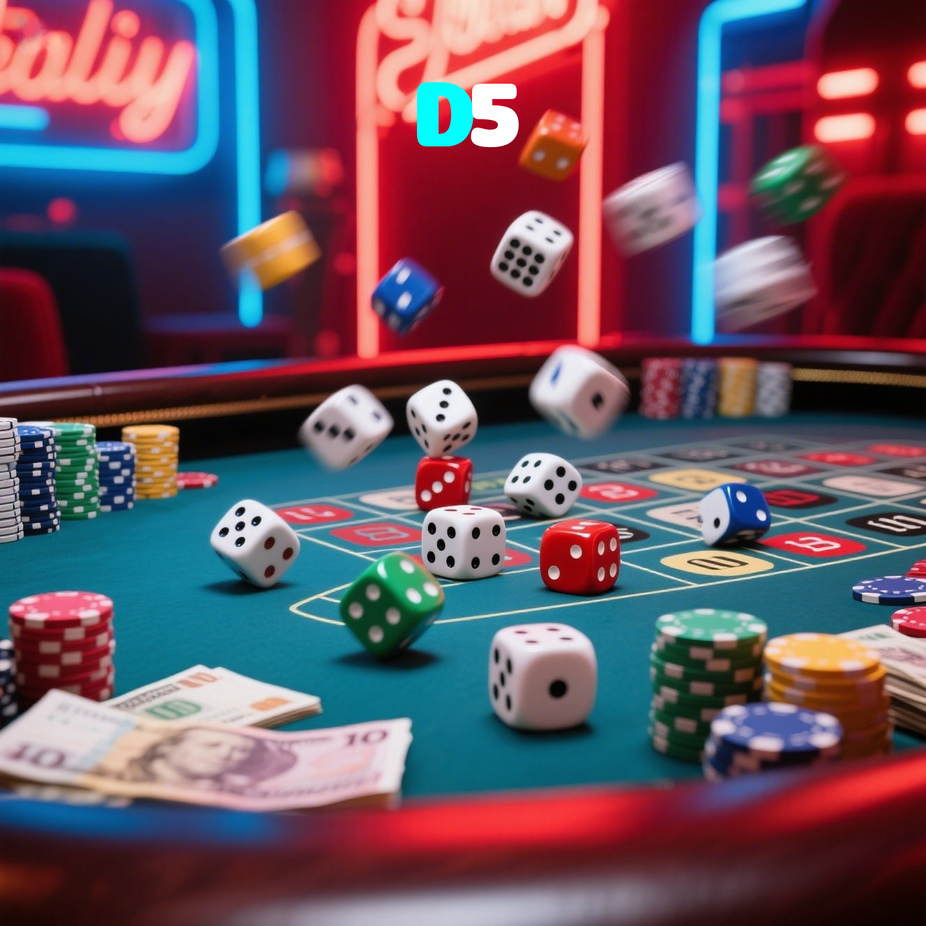 D5：Jogue slots, aposte no futebol e ganhe prêmios incríveis no cassino!