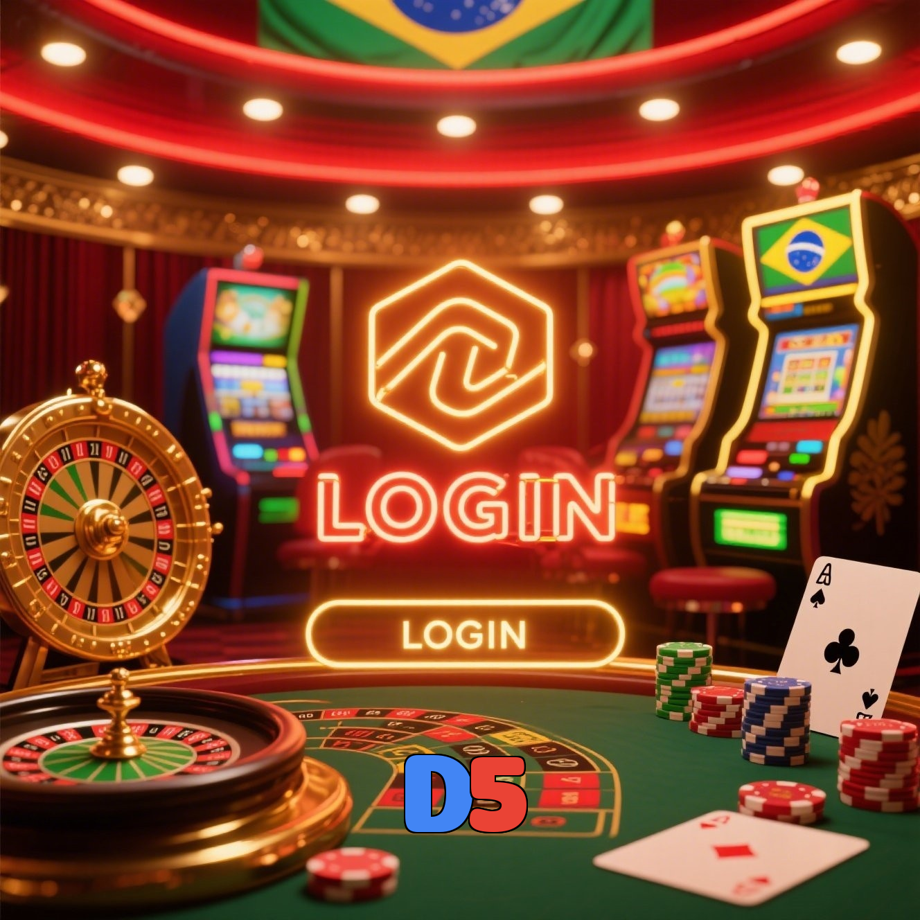 D5：Jogue roleta, aposte no futebol e ganhe em grande estilo no cassino!