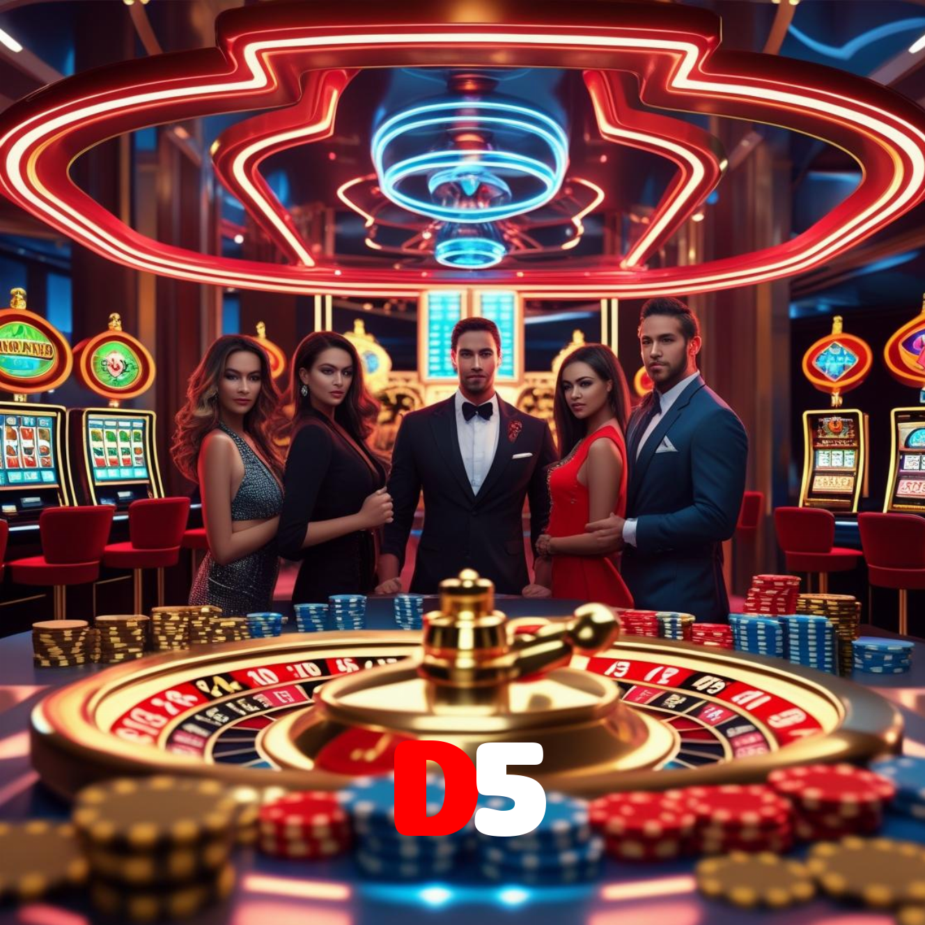 D5:Jogue blackjack, slots e aposte ao vivo no futebol, tudo no mesmo cassino!