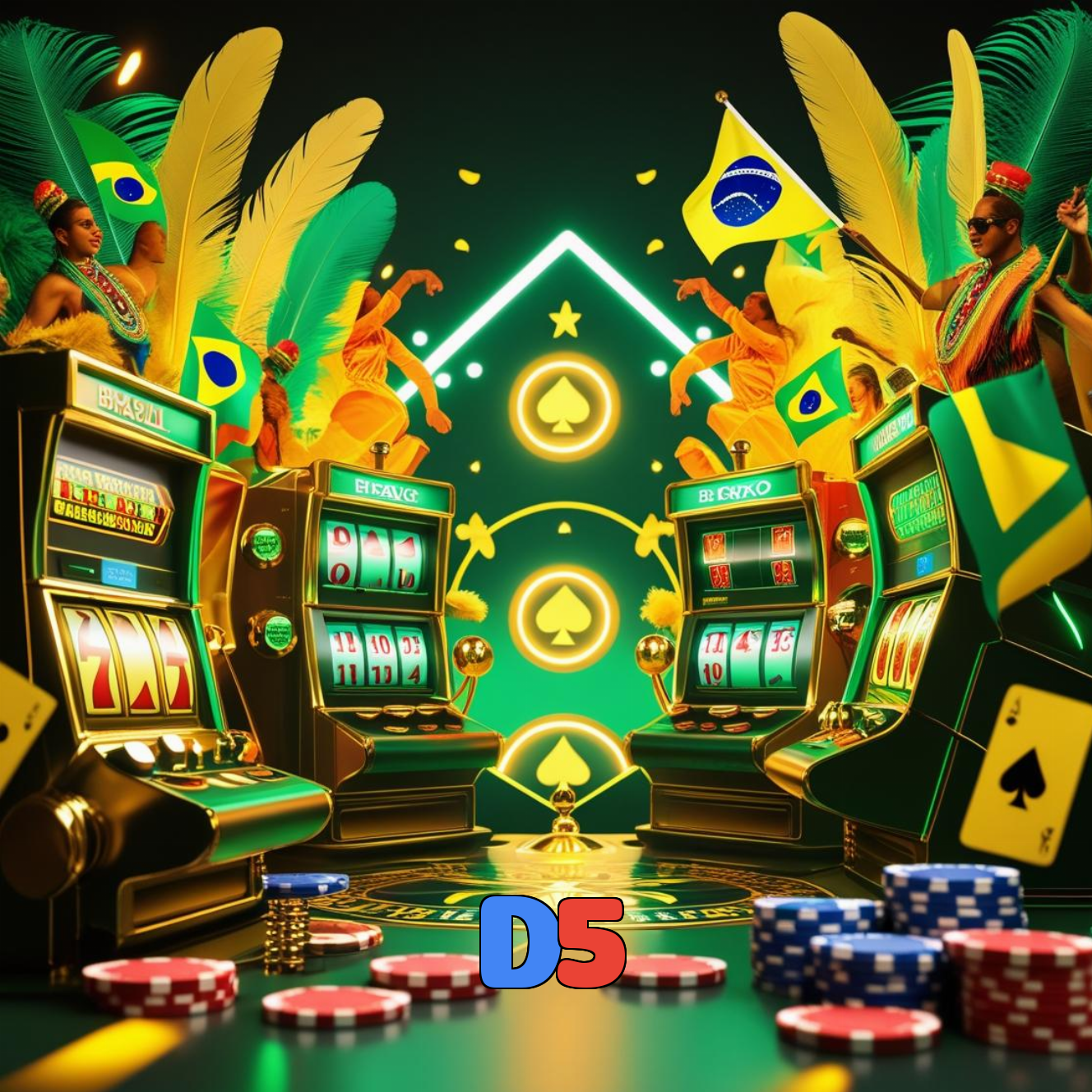 D5：Jogue roleta, aposte no futebol e vença no nosso cassino online!
