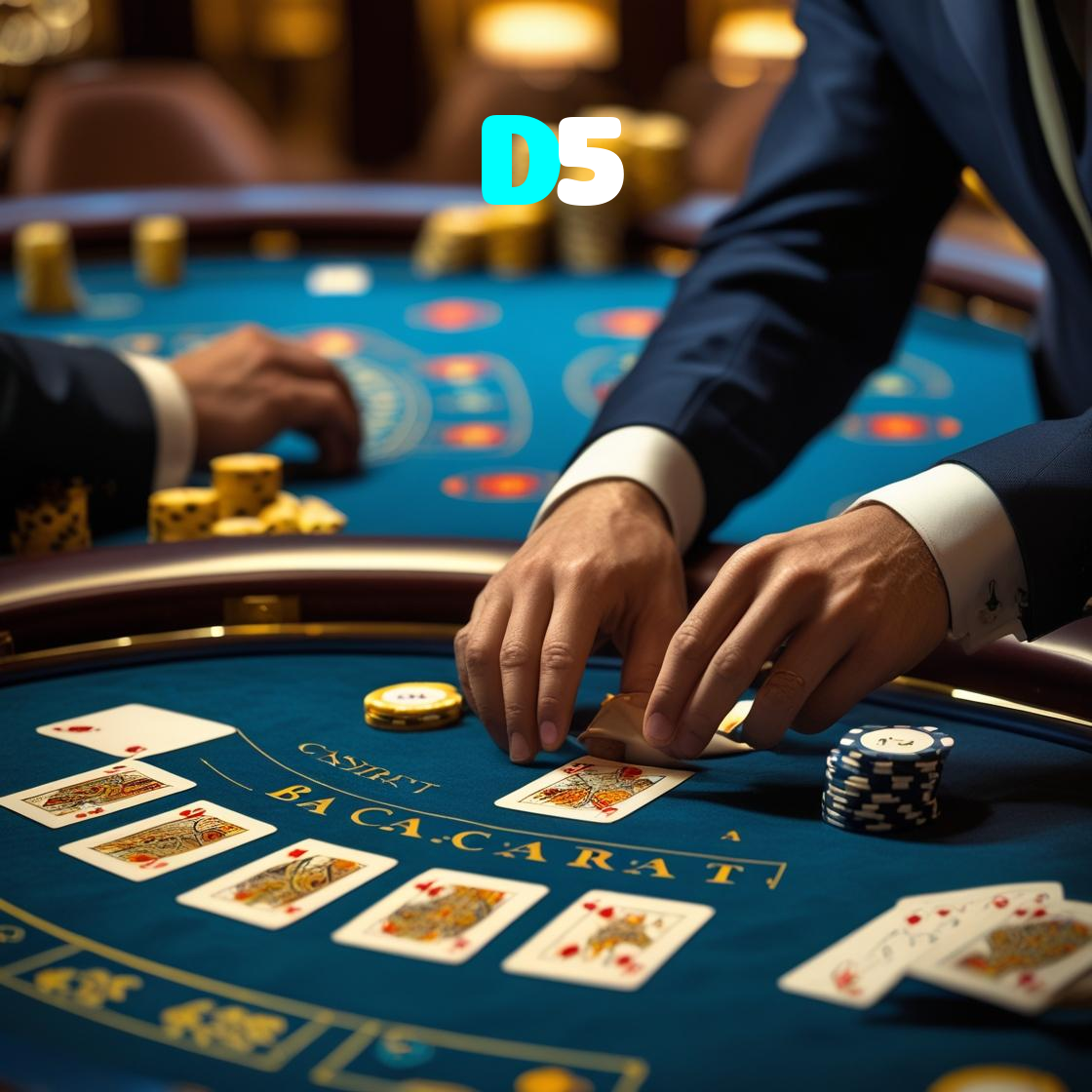 D5:Divirta-se com poker, roleta e apostas ao vivo no futebol online!