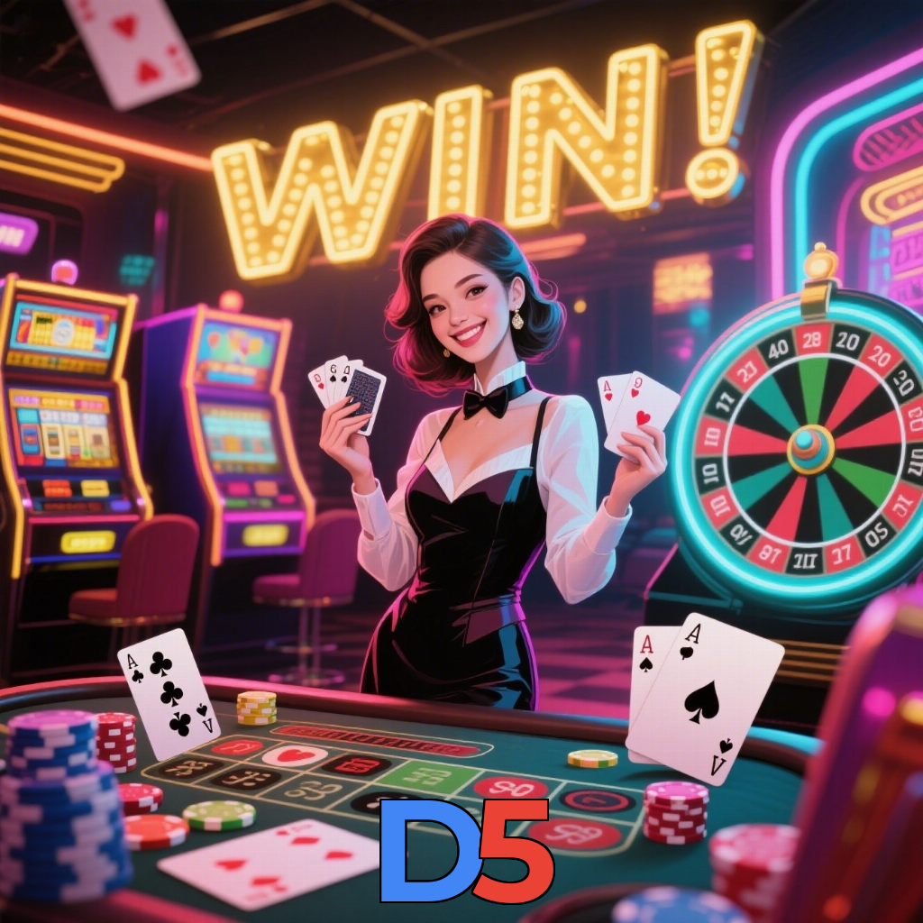 D5:Jogue poker e mostre suas habilidades para ganhar!