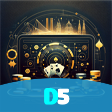 D5:Aposte no futebol e conquiste vitórias épicas com blackjack e poker!