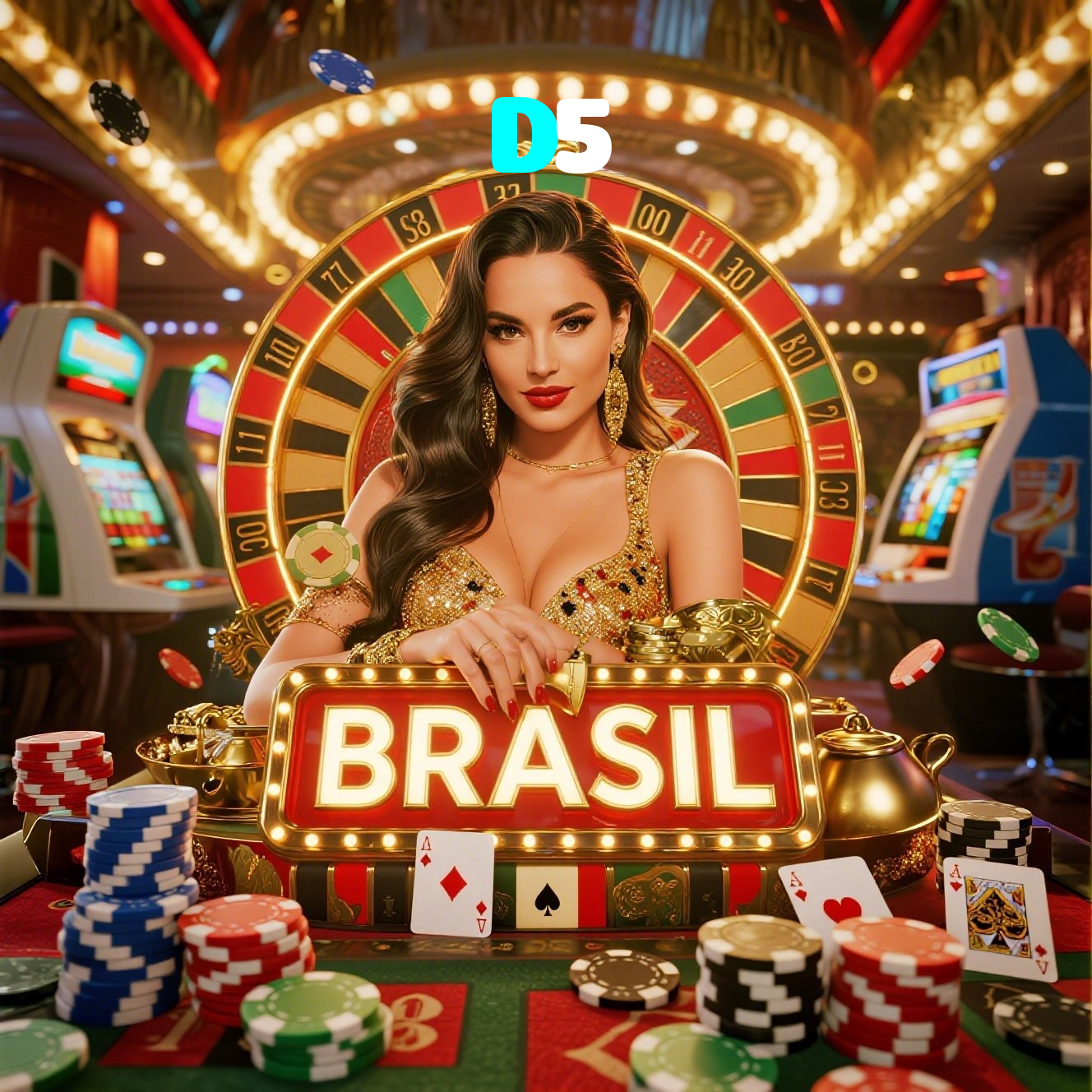D5：Jogue poker e conquiste prêmios como um verdadeiro campeão!