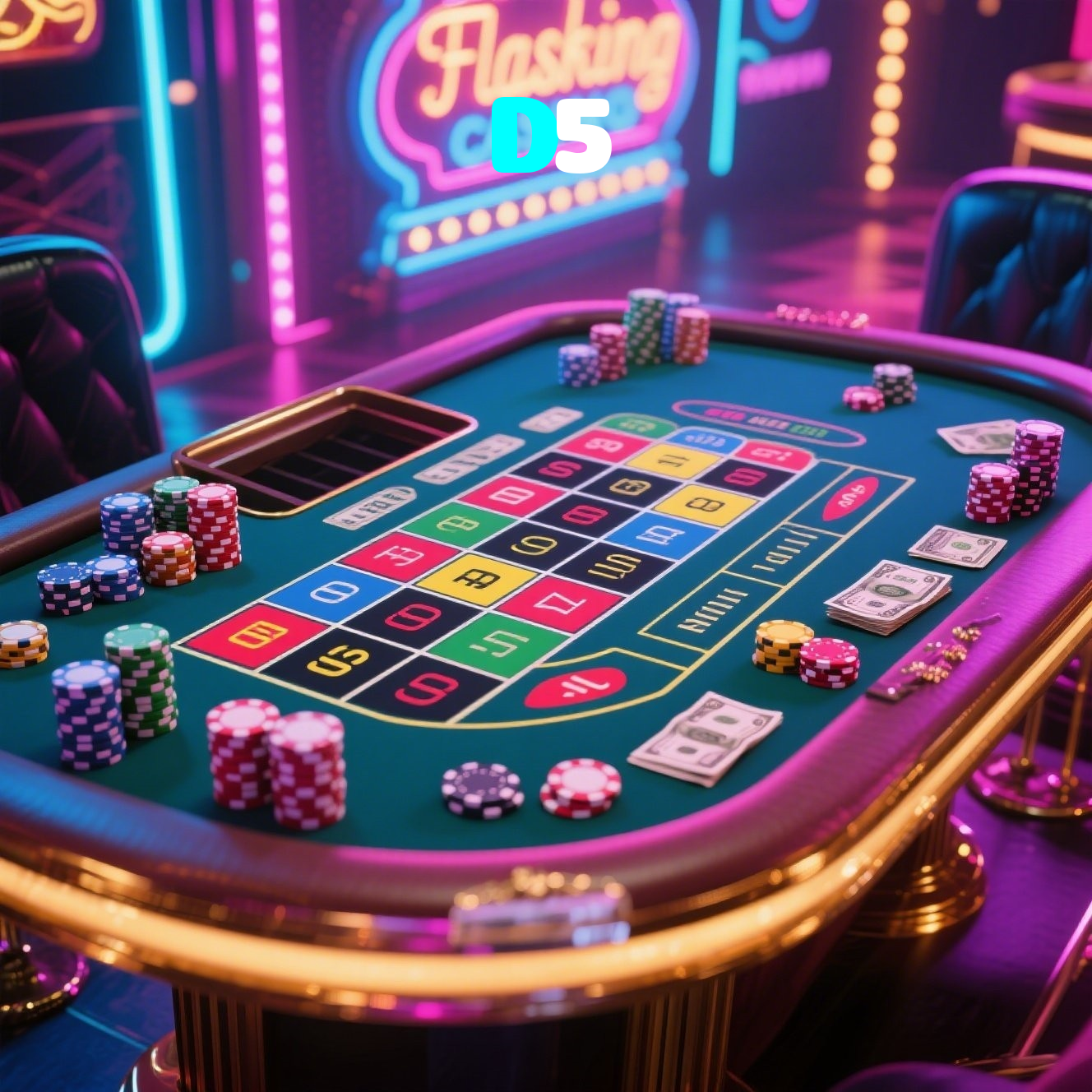 D5:Jogue poker, slots e aposte no futebol para uma experiência única!