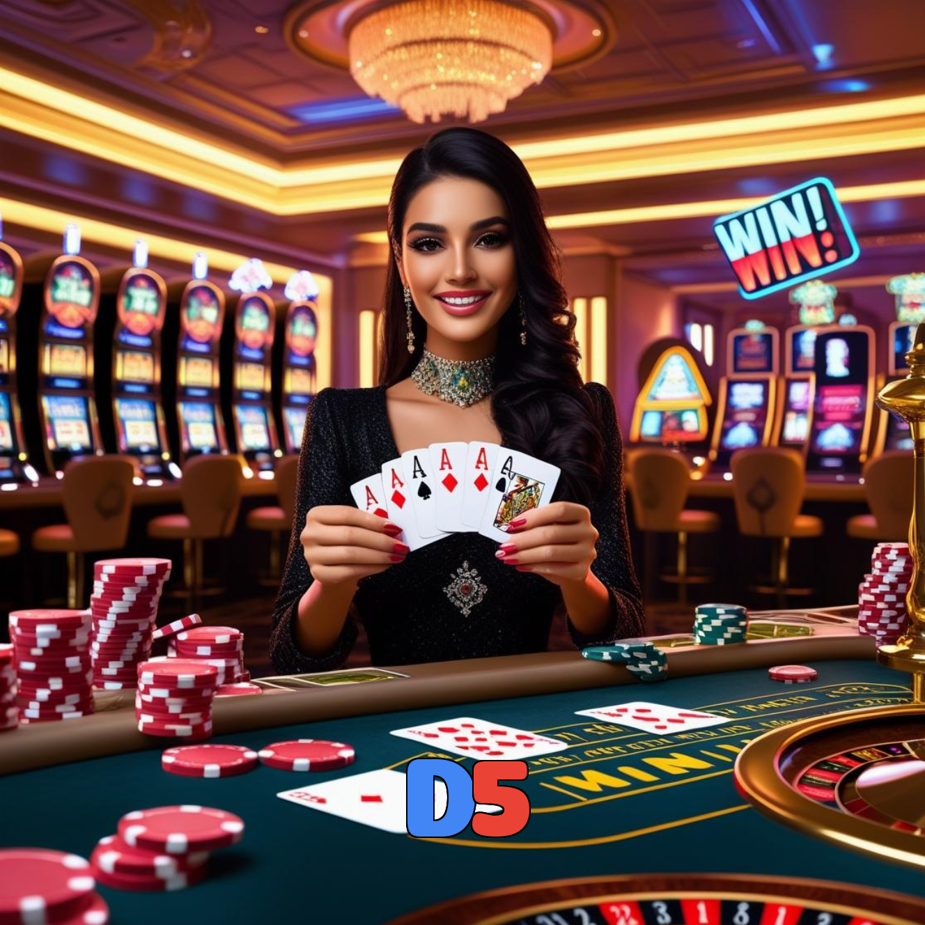 D5:A sorte nunca esteve tão ao seu alcance! Aposte nas nossas slots agora!
