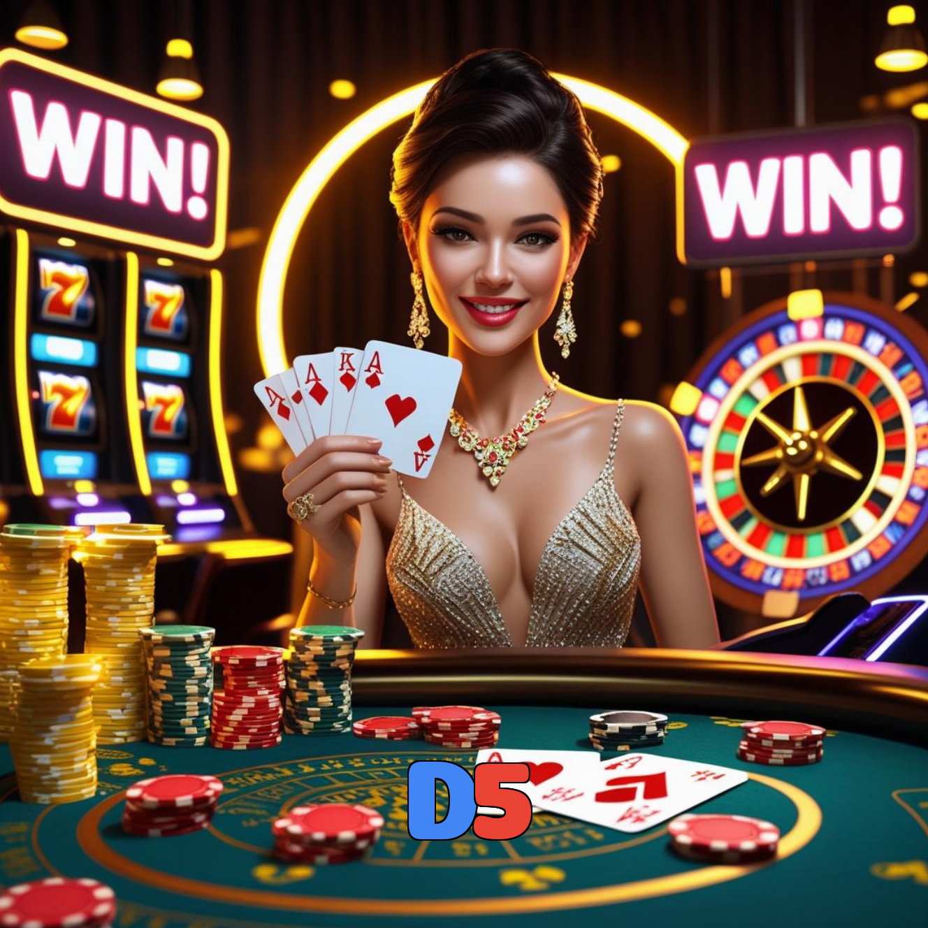 D5：Jogue poker, roleta e aposte no futebol no cassino online mais seguro!