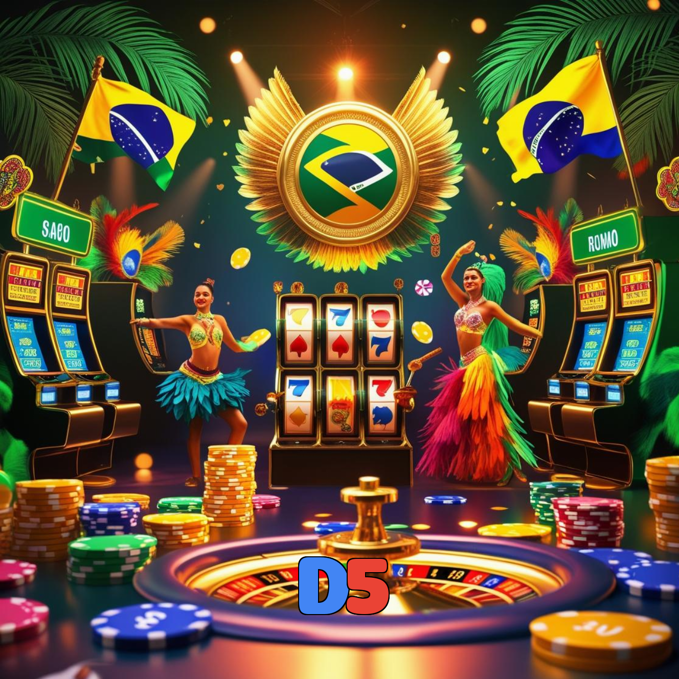 D5:Gire as slots e conquiste o jackpot agora mesmo!