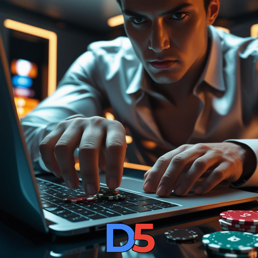 D5：Jogue poker, aposte no futebol e ganhe prêmios incríveis!
