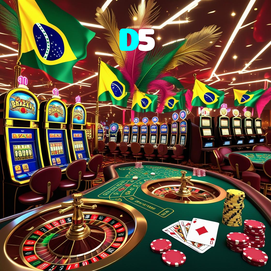 D5：Aposte agora nas roletas e mostre sua sorte!