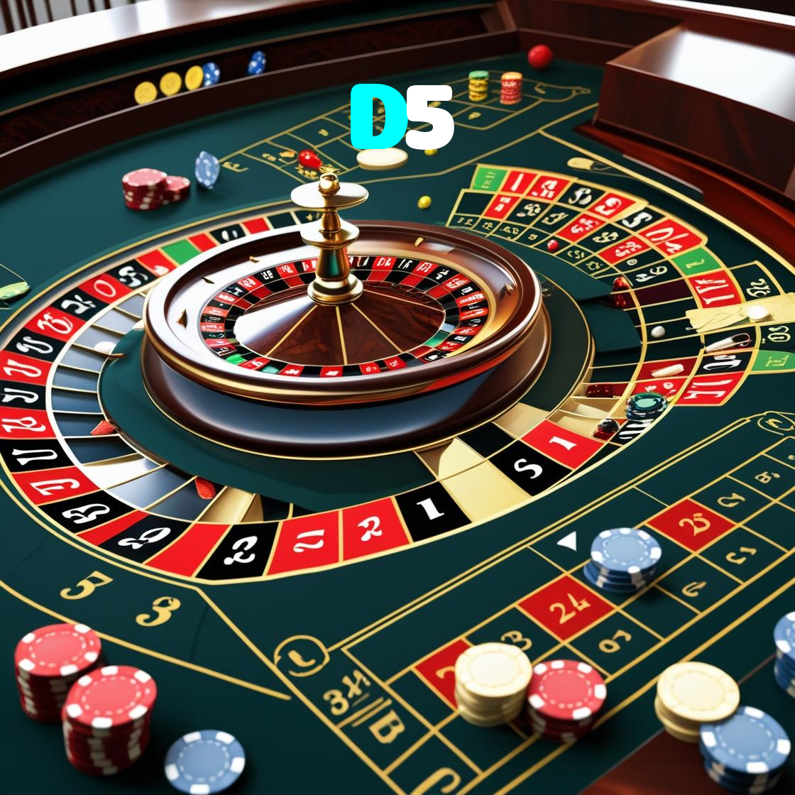 D5:Vença no poker online! Prove que você é o mestre das cartas!