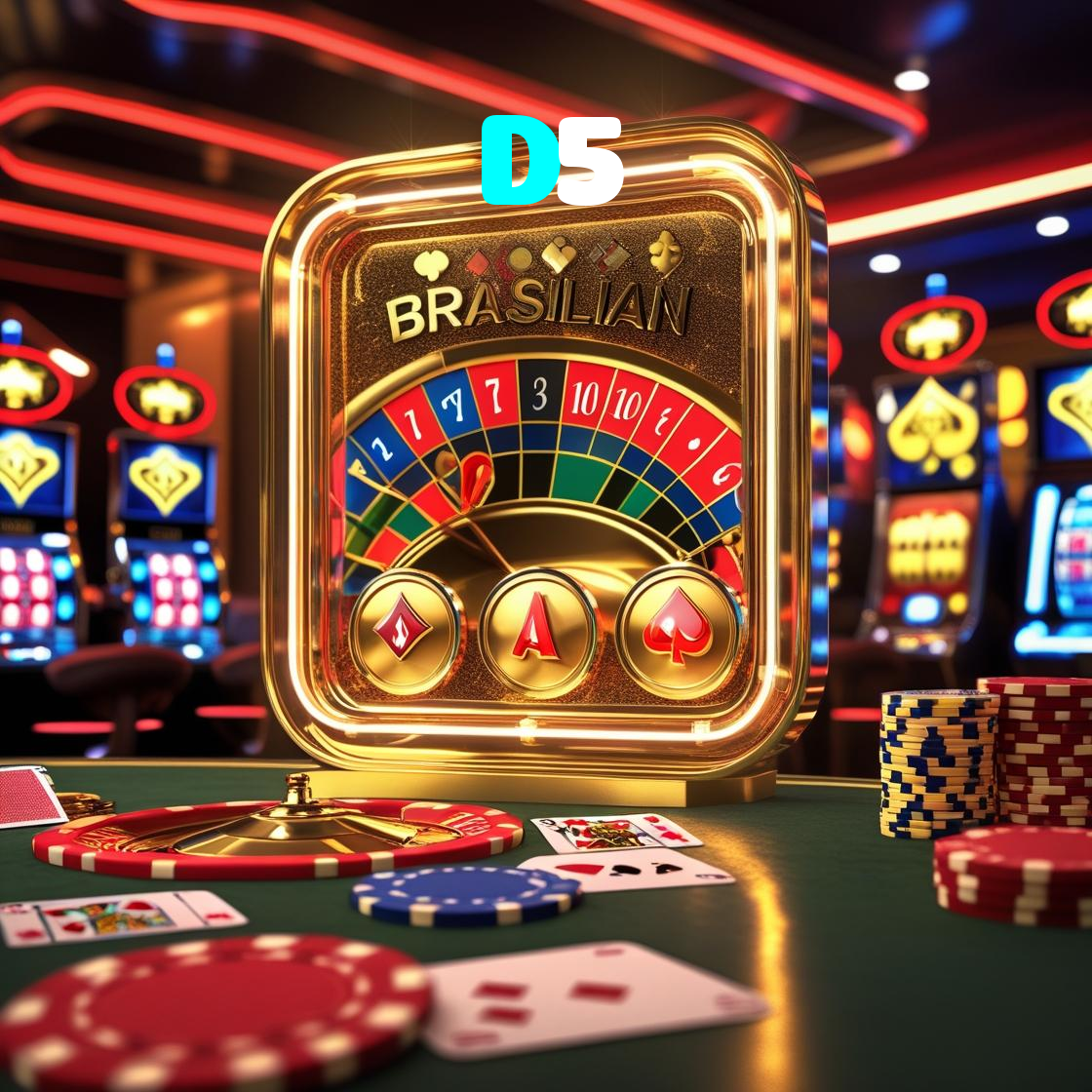 D5：A diversão nunca para! Entre no nosso cassino e jogue os melhores jogos!