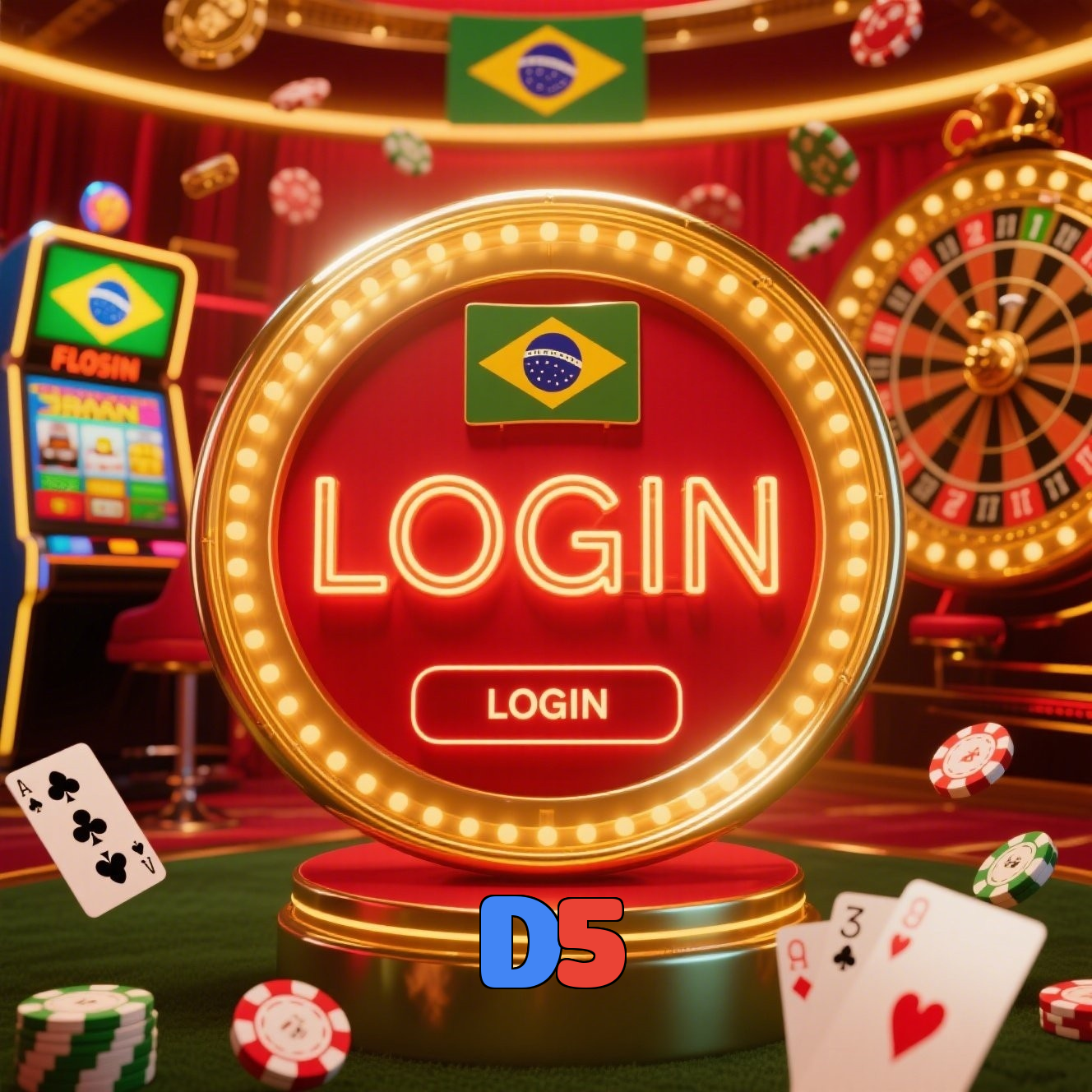 D5:Sua chance de ganhar começa no cassino online com poker e apostas no futebol!