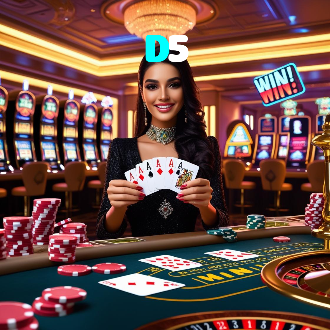 D5:Jogue poker, aposte no futebol e ganhe prêmios incrÃveis!