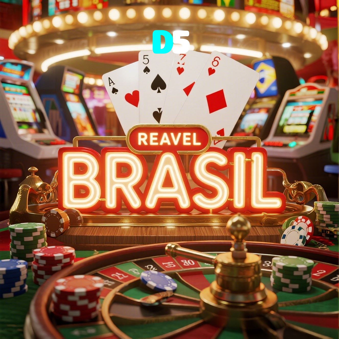 D5：Diversão sem limites com roleta, blackjack e apostas em futebol ao vivo!