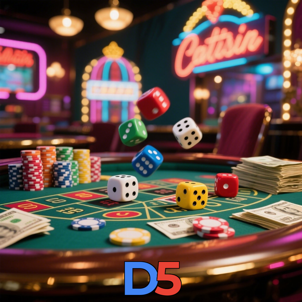 D5:Aposte no futebol e conquiste prêmios em blackjack e poker!