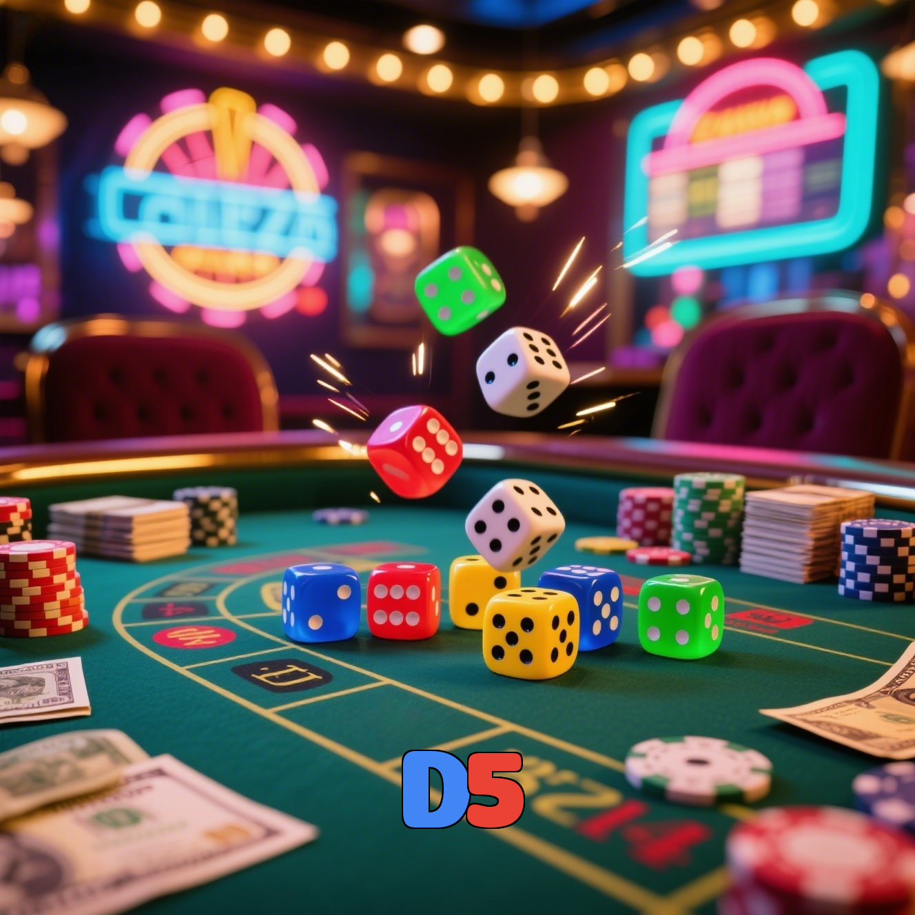 D5:Desafie suas habilidades no poker online e vença os adversários!