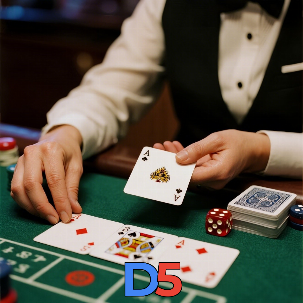 D5:Jogue poker no nosso cassino e mostre sua habilidade!