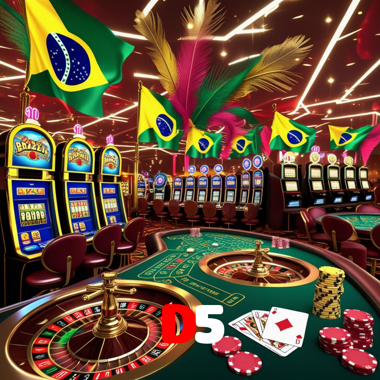 D5:Onde sua sorte brilha: poker, roleta e apostas no futebol online!
