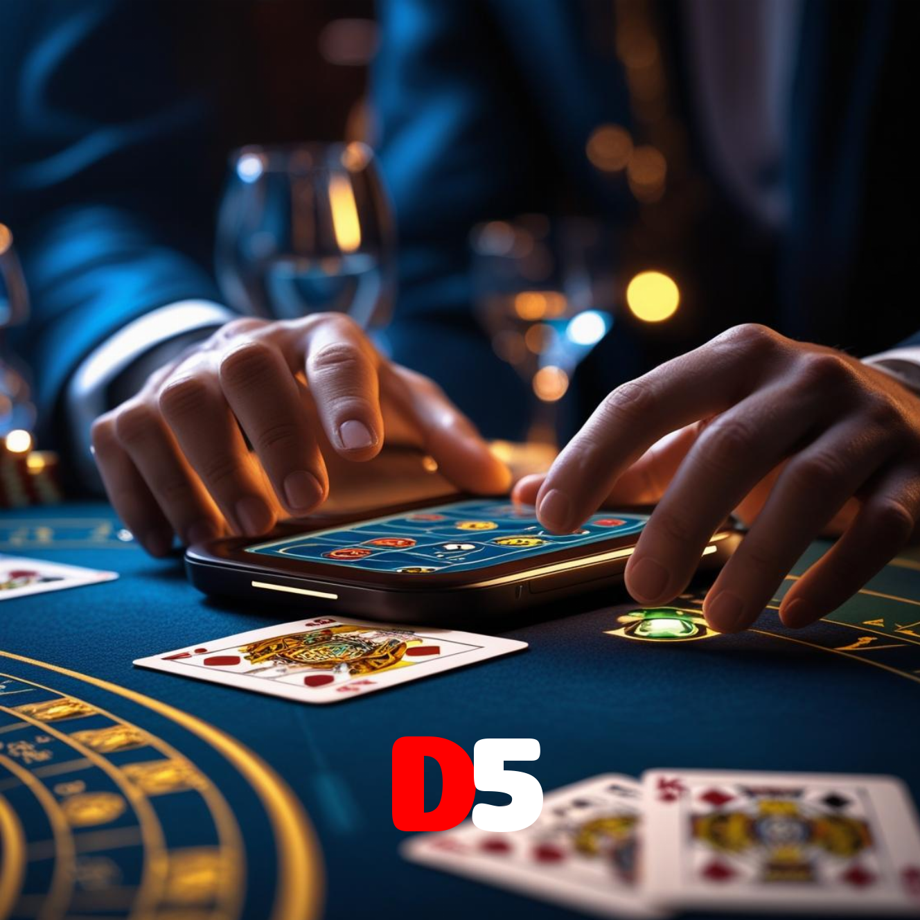 D5:Vença no poker online! Prove que você é o mestre das cartas!