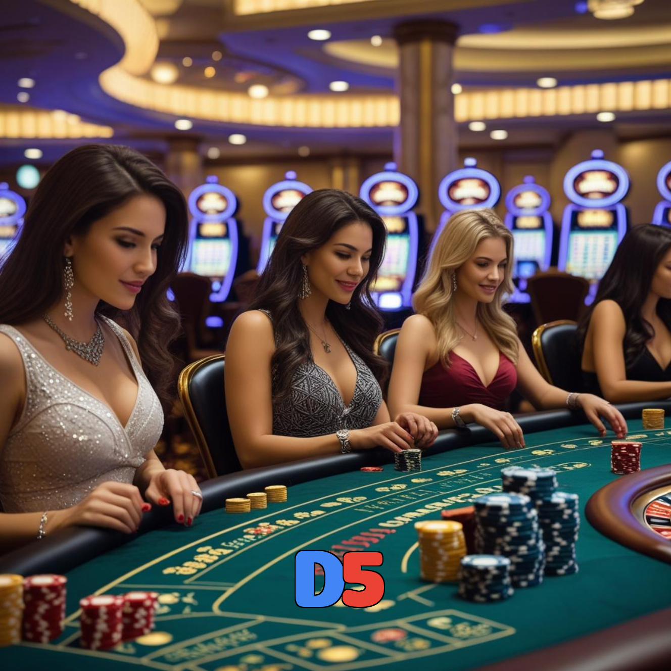 D5：Jogue slots, poker e aposte no futebol para prêmios incríveis!