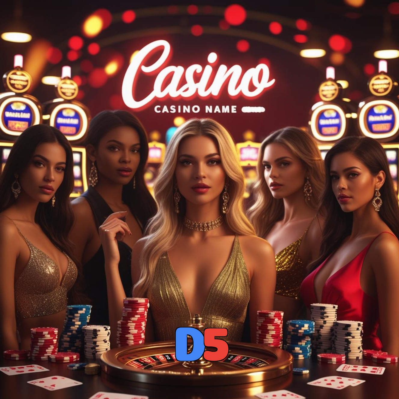 D5：Jogue nas mesas de poker e vença como um profissional!