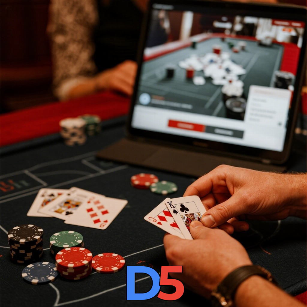 D5:A melhor plataforma de cassino para apostas no futebol e roleta!