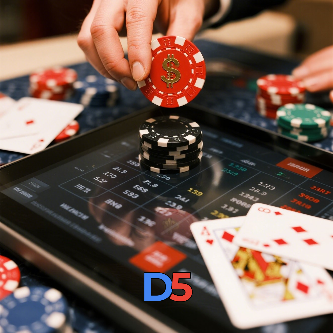 D5:Jogue poker online e mostre seu talento nas cartas!