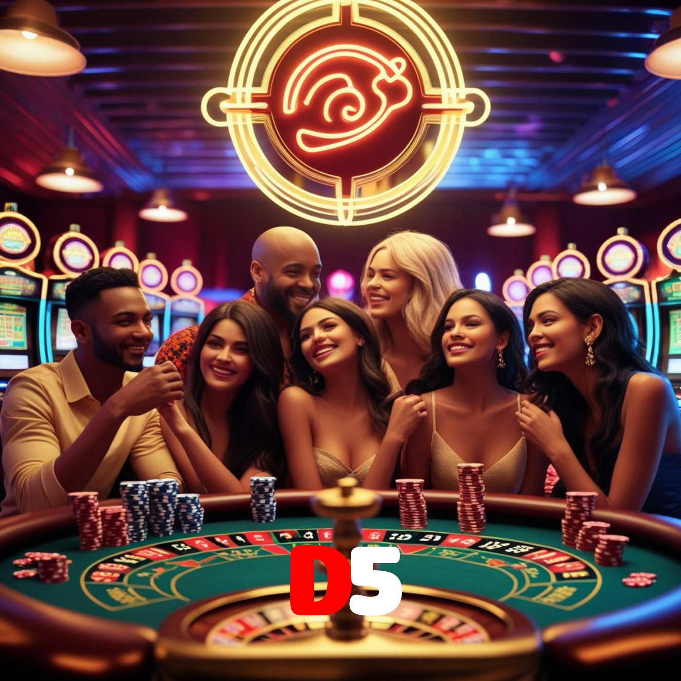 D5:O melhor cassino online com slots, poker e apostas no futebol!