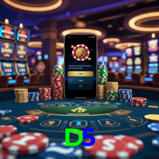 D5：Cada giro nas slots é uma chance de grandes vitórias!